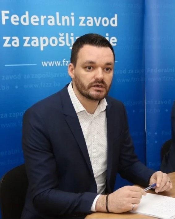 Haris Čuljević, glasnogovornik Federalnog zavoda za zapošljavanje