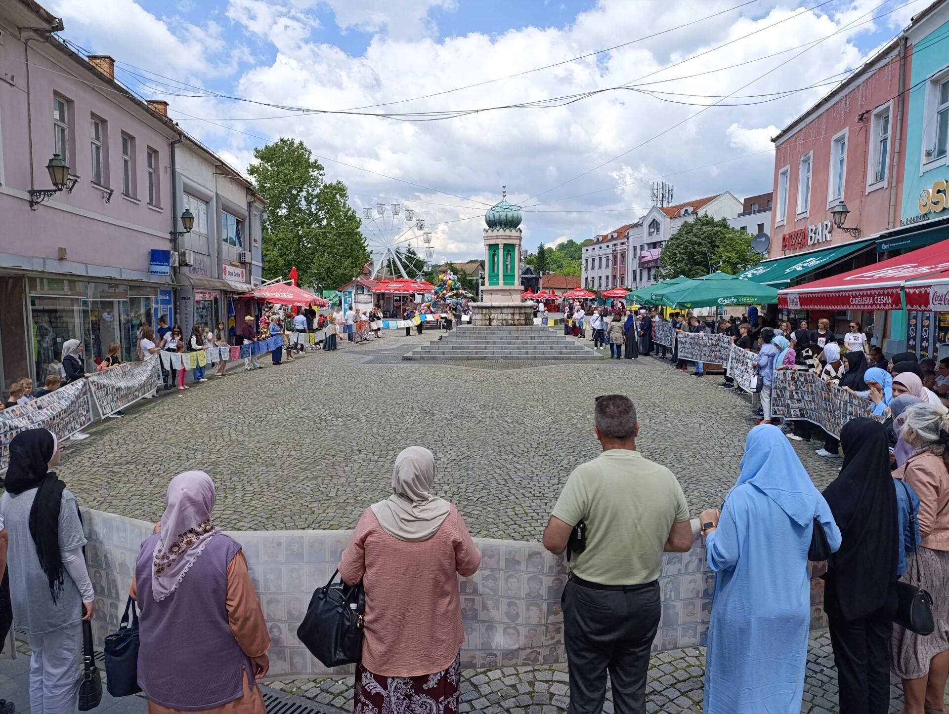 Protest Srebrenica