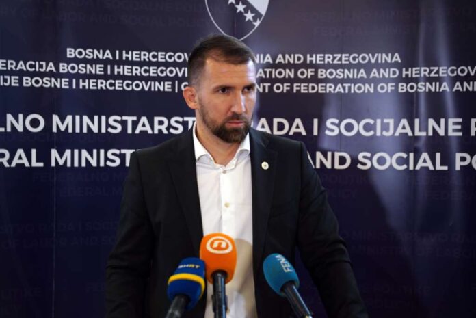 Adnan Delić, federalni ministar rada i socijalne politike