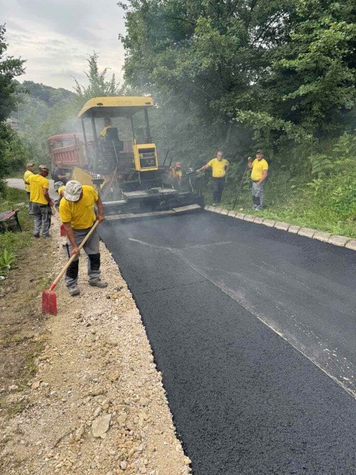 sanacija puteva, grad Tuzla, asvaltiranje