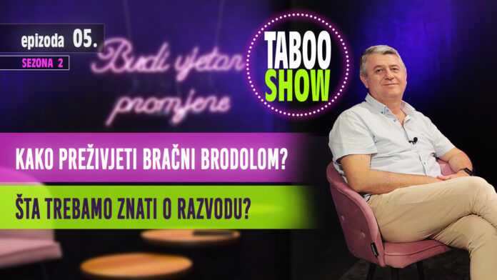 Naslovna fotografija 5. epizode podcasta Taboo Show