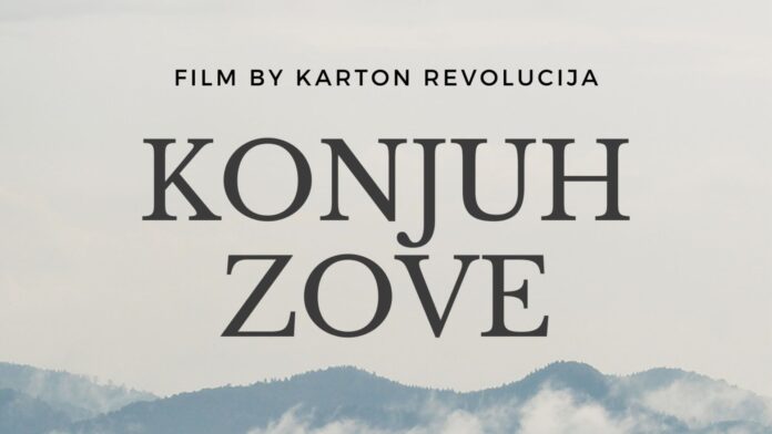 Karton revolucija, film, Konjuh, borba