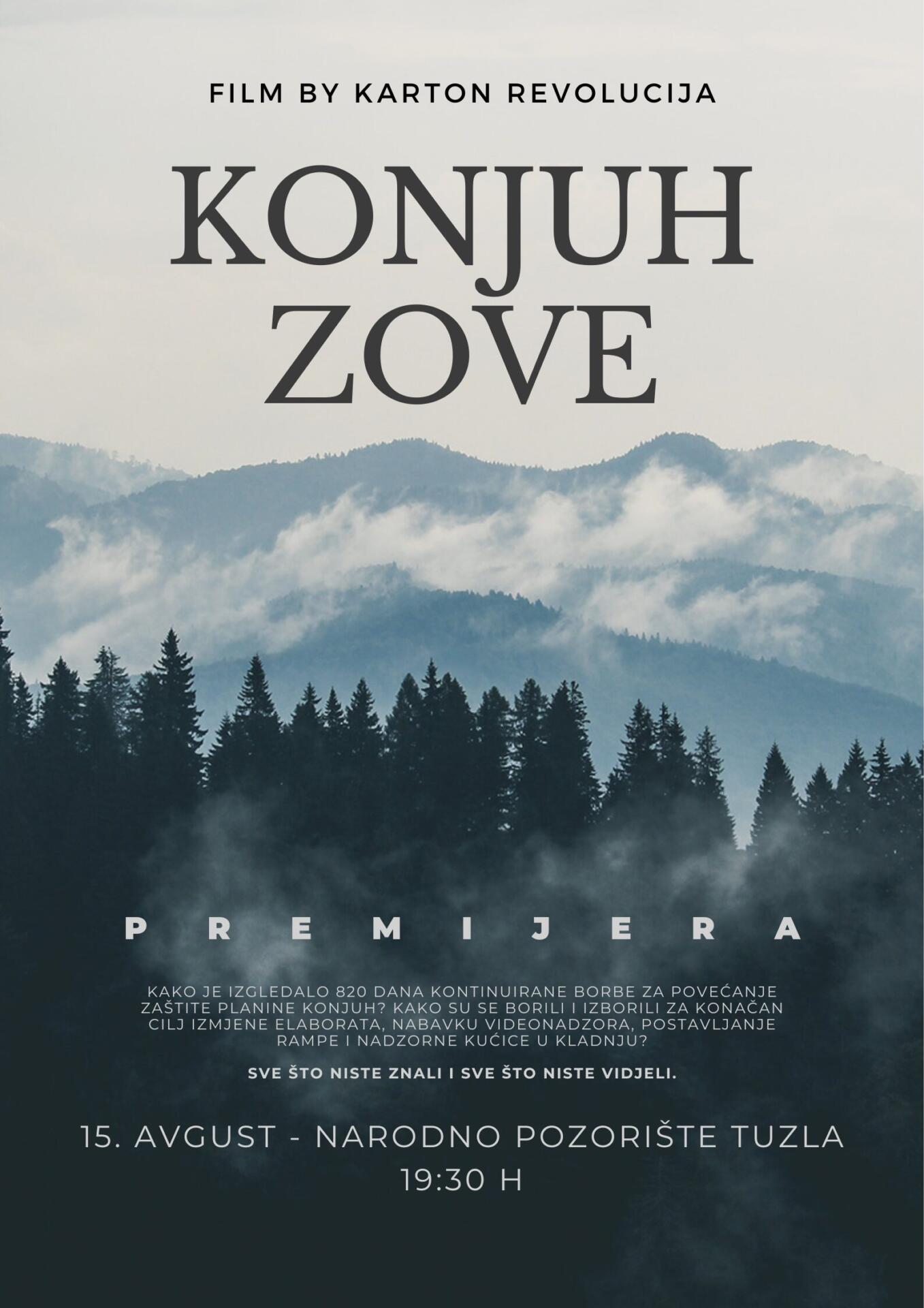 Karton revolucija, film, Konjuh, borba