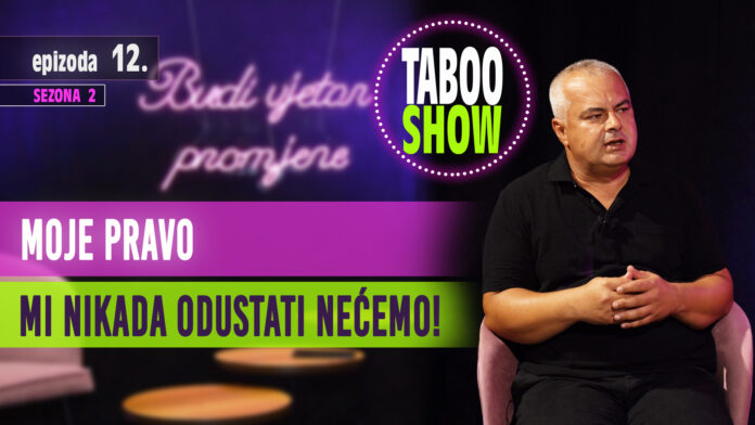 Naslovna fotografija za 12. epizodu podcasta Taboo Show RTV Slon