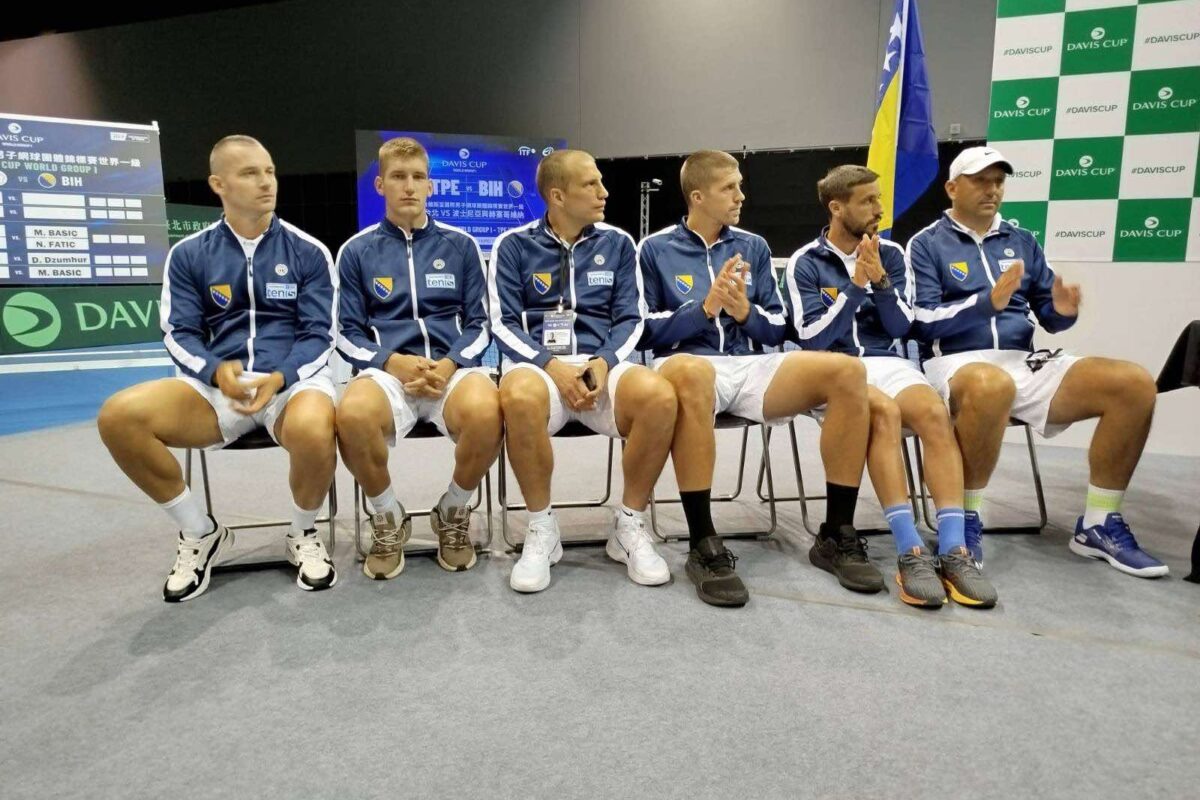 Bh. teniseri na Davis Cup-u protiv selekcije Tajvana