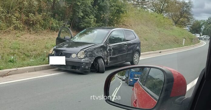 U Miričini saobraćaj usporen zbog saobraćajne nezgode