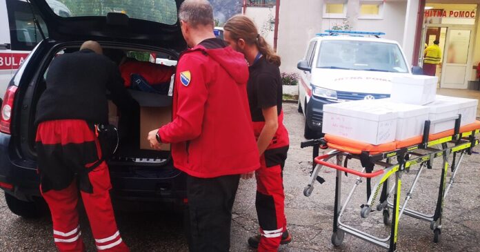 Gorska služba spašavanja Tuzla dostavila prijeko potreban inzulin u Jablanicu