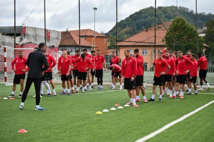 Trening FK Sloboda