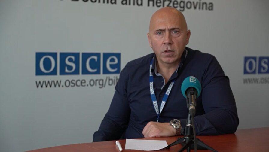 Alen Cosic sluzbenik Misije OSCE a u BiH