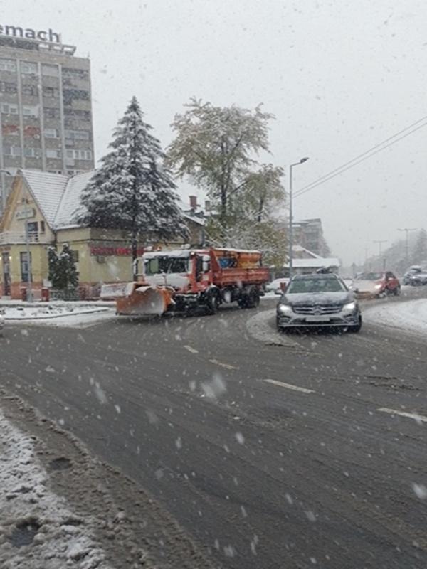 Najavljene snježne padavine, JKP 