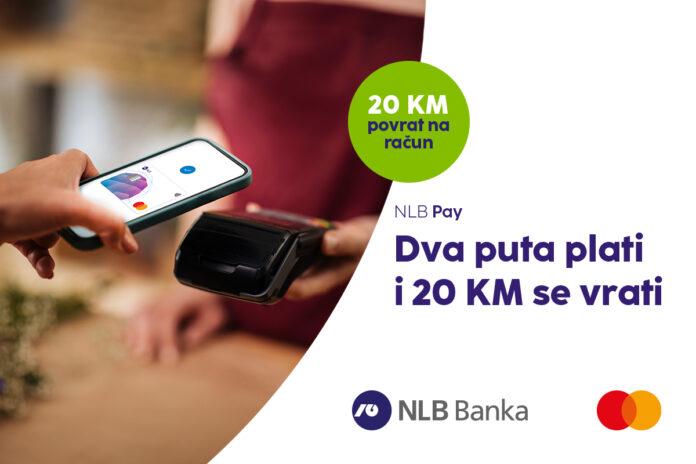 NLB Banka Sarajevo i Mastercard: Dva puta plati i 20 KM ti se vrati