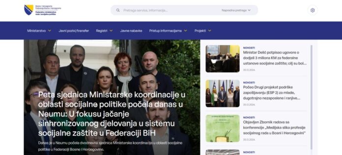 Ministarstvo rada i socijalne politike