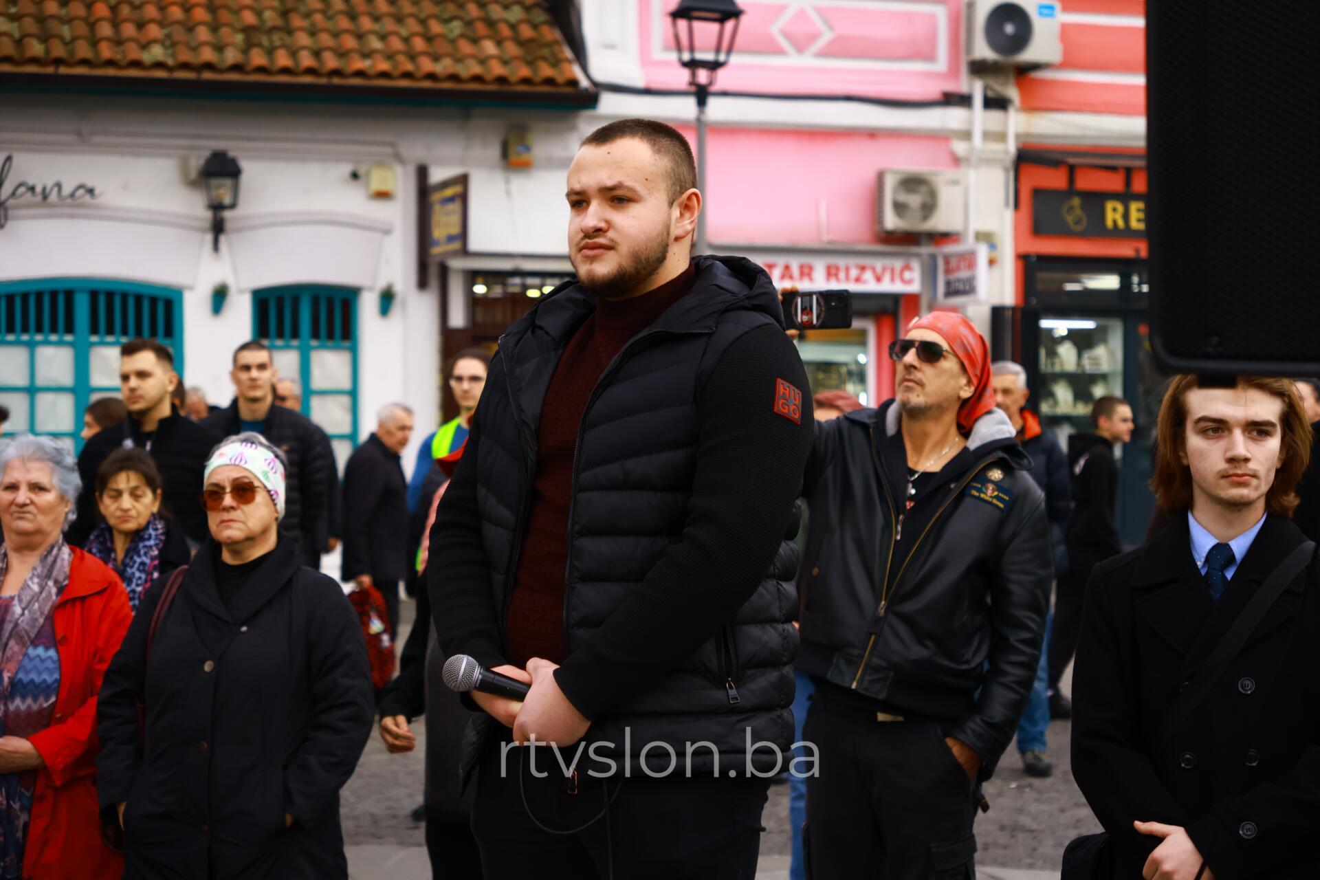 Protesti studenata u Tuzli