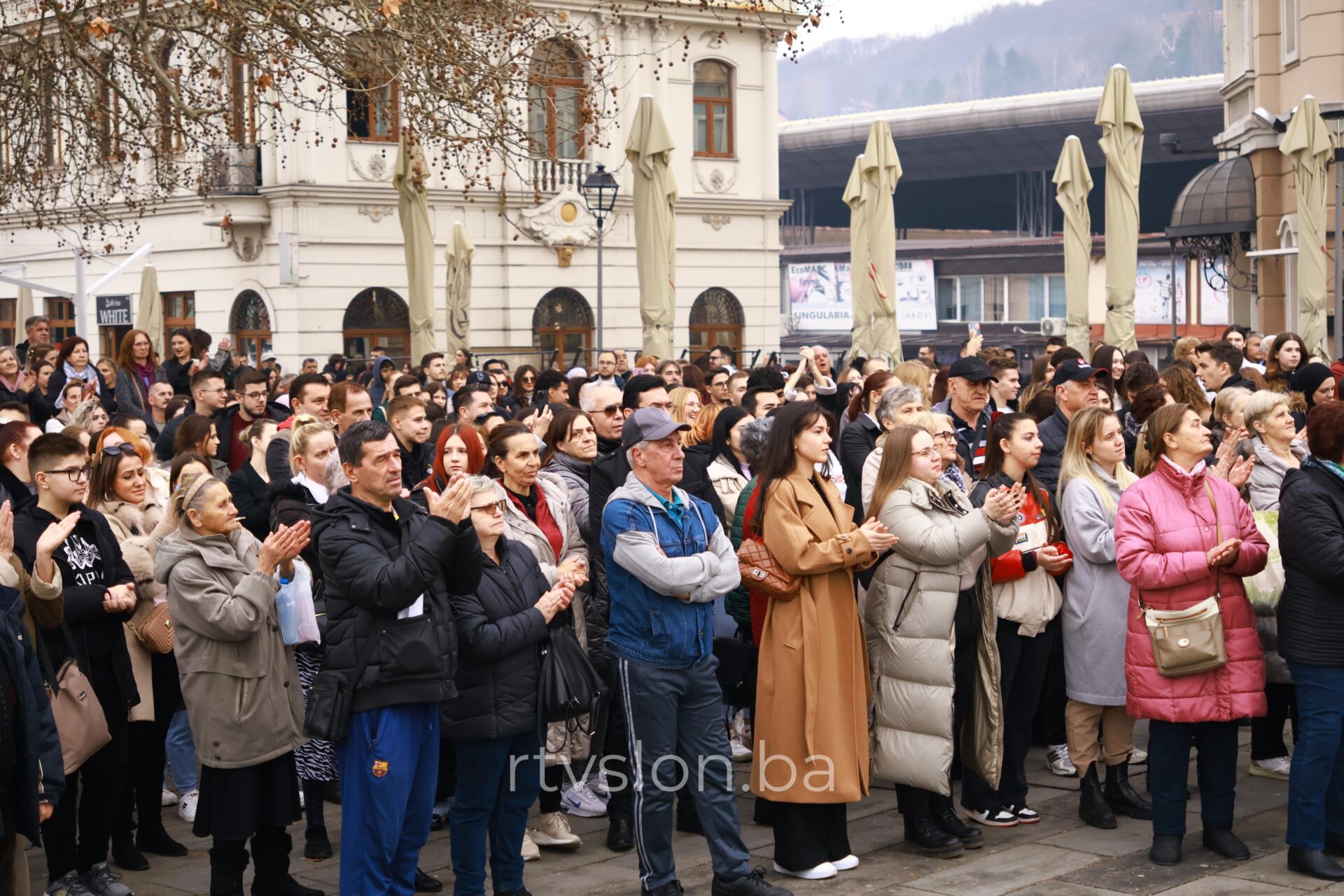 Protesti studenata u Tuzli