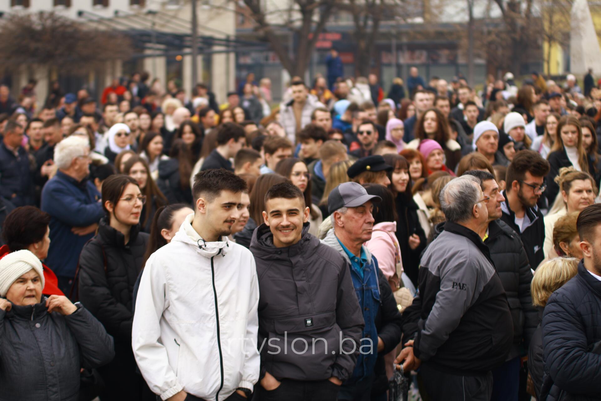 Protesti studenata u Tuzli