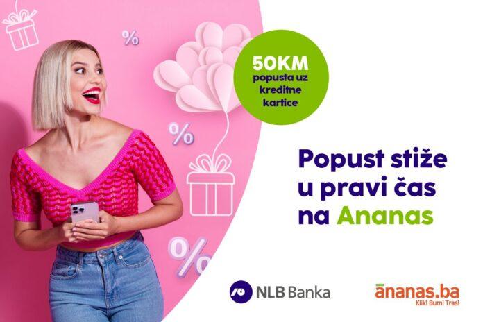 Popust stiže u pravi čas uz NLB i Ananas