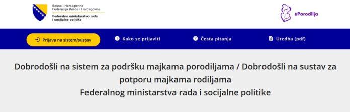 Uskoro prijave na aplikaciju e- porodilja za dobijanje naknada od 1.000 KM za svako novorođeno dijete u 2025.