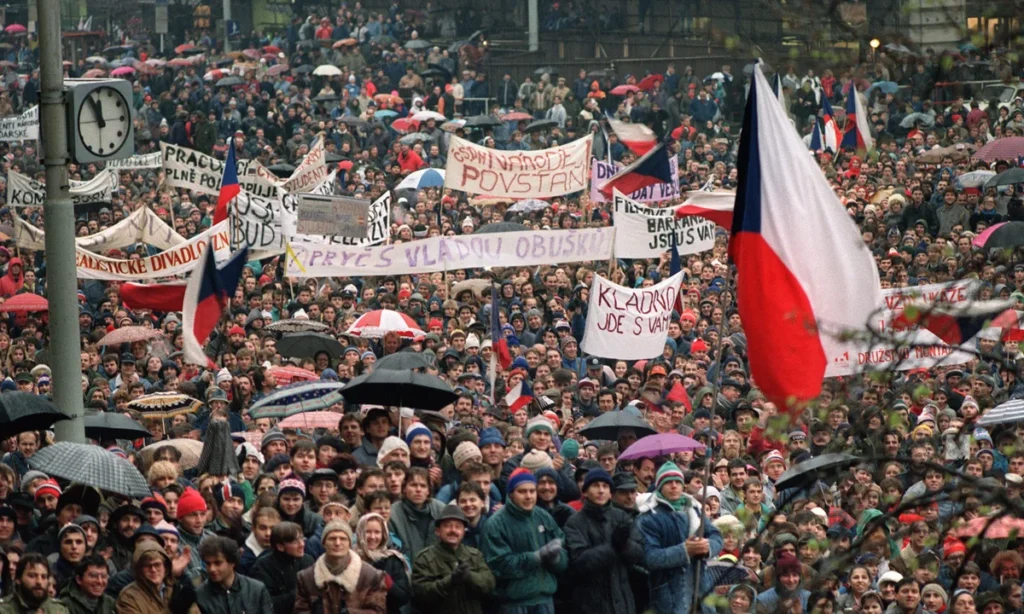 Protesti Češka 1989