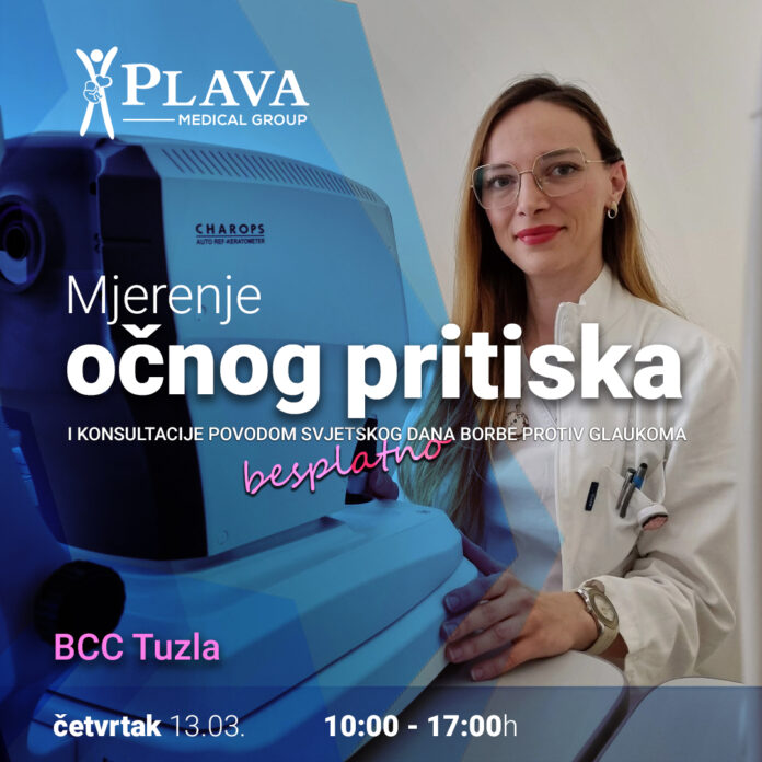 Plava Medical Gorup Besplatno mjerenje očnog pritiska