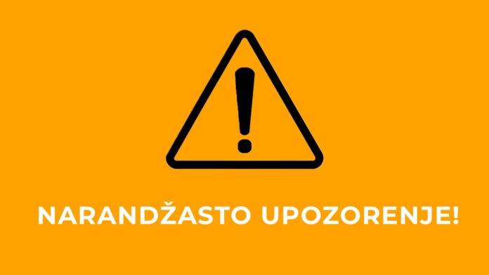 Narandžasto upozorenje, meteoalarm